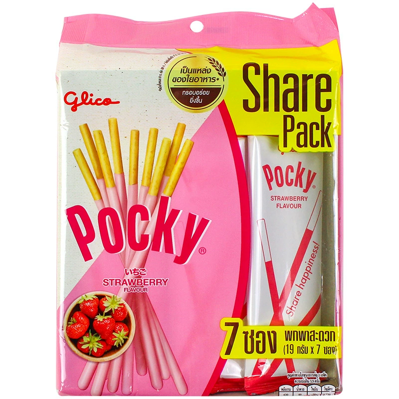 Хрустящие палочки с шоколадной глазурью (Pocky) — различные вкусы, разные упаковки