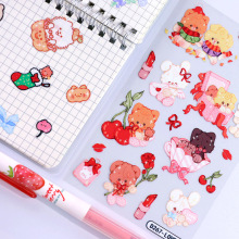 diy浮雕贴纸充电宝手机壳水杯装饰贴画行李箱头盔电动车5d贴纸