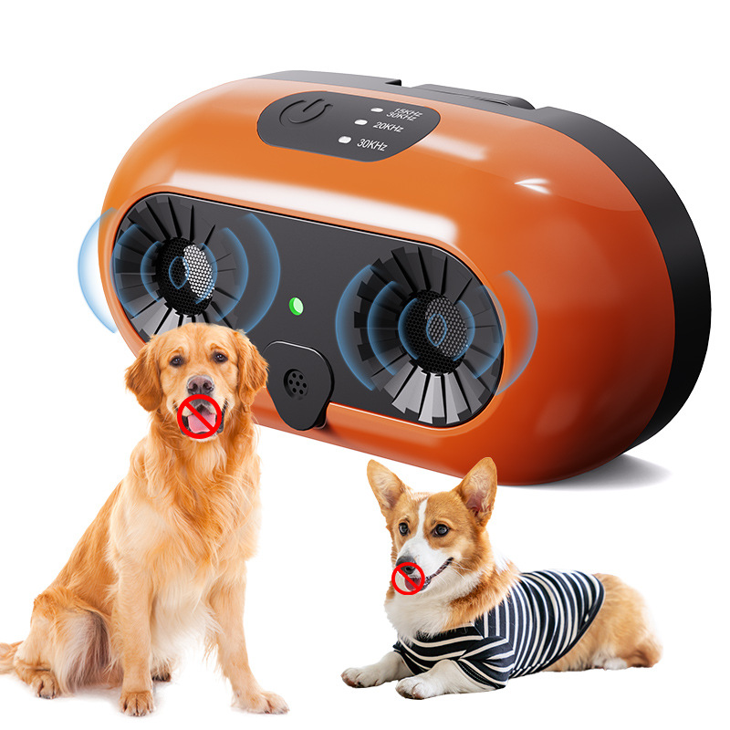 D6 Barking Stop Naranja Negro