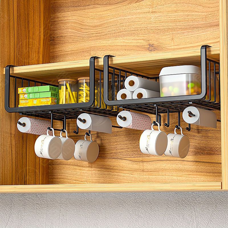 Cadre Beverage kitchen storage rack cabinet under cabinet rack…