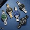 Universal swiss watch for leisure, waterproof mechanical men's watch