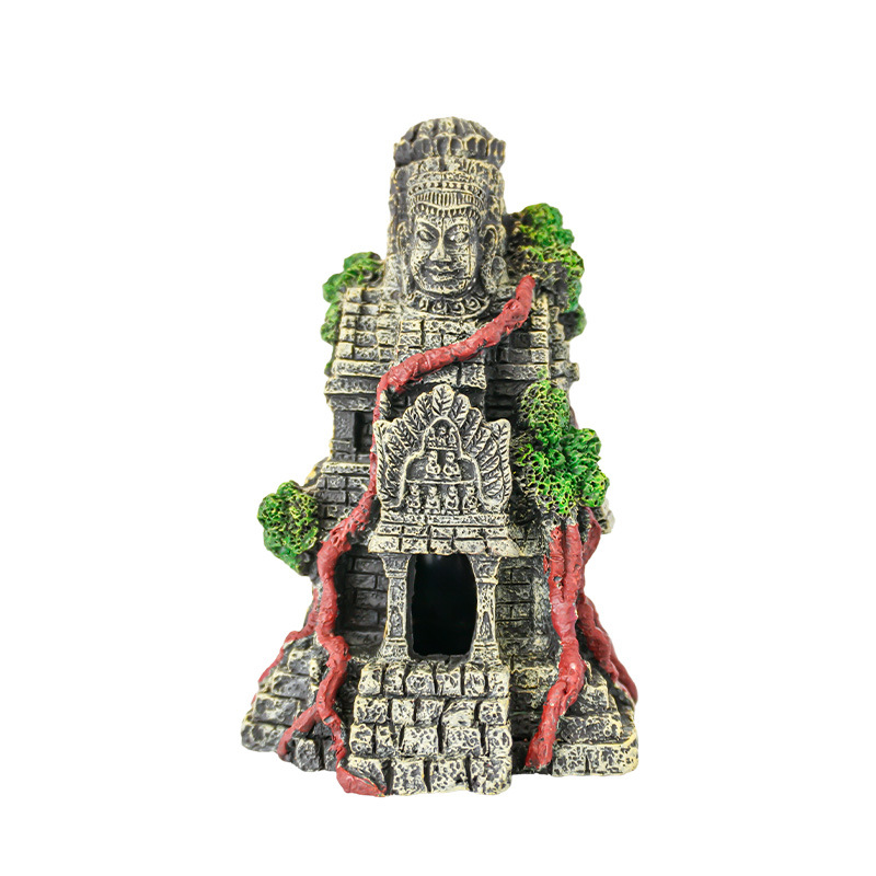 Roca Artificial Decorativa para Acuarios, Paisajismo Acuático, Decoración de Reptiles, Venta al Por Mayor del Fabricante