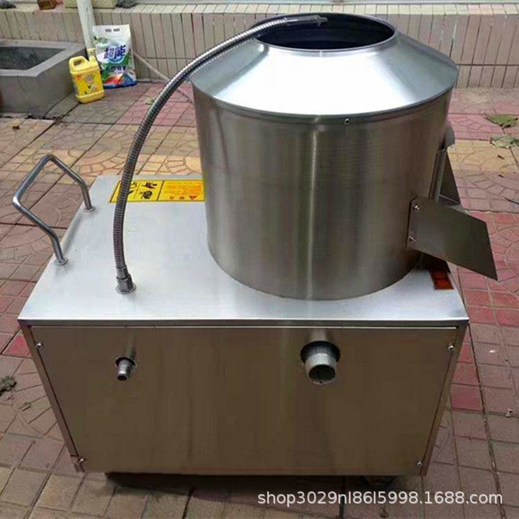 洋芋红薯磨皮土豆削皮机自动清洗脱皮机木薯去皮土豆脱皮机磨皮机