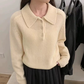 女式针织衫;毛衣;时尚休闲套装