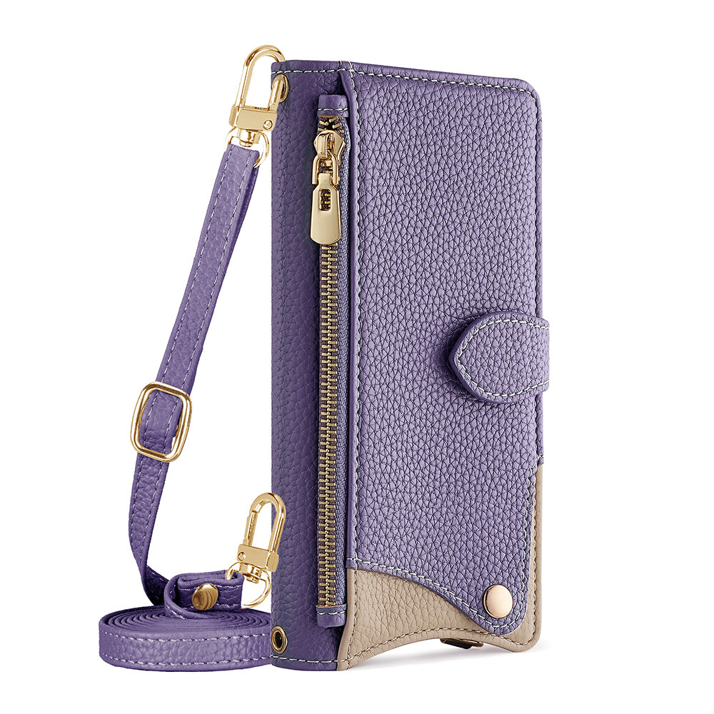 iPhone Air フリップカバー携帯電話ケース、Apple 16、15 Pro、リストストラップ付き、12 ショルダー携帯電話ケース、13 に適用