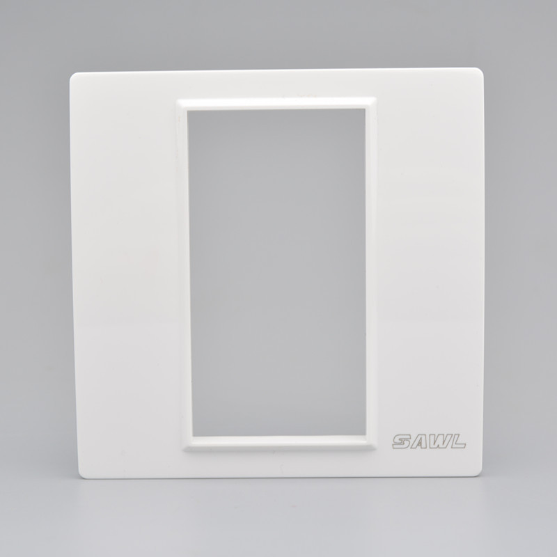 新款86型三位强弱电开关插座面板墙壁空白面板多媒体墙壁插座面板