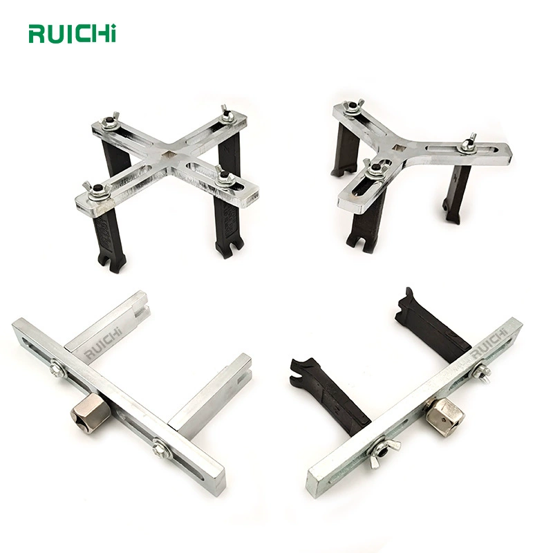 Четырехкулачковый Регулируемый инструмент для снятия хромированной крышки топливного насоса Универсальный Прямой Угловой трехкулачковый гаечный ключ для крышки бензобака