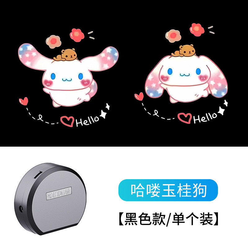 Bicicleta DE LOS NIÑOS lámpara de proyección eléctrica atmósfera dinámica luz noche montar motocicleta Skateboard equilibrio coche dibujos animados luz de advertencia