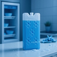 冰晶盒塑料冰板冷链运输冰盒工业使用反复冰砖冰排大容量冰盒冰砖