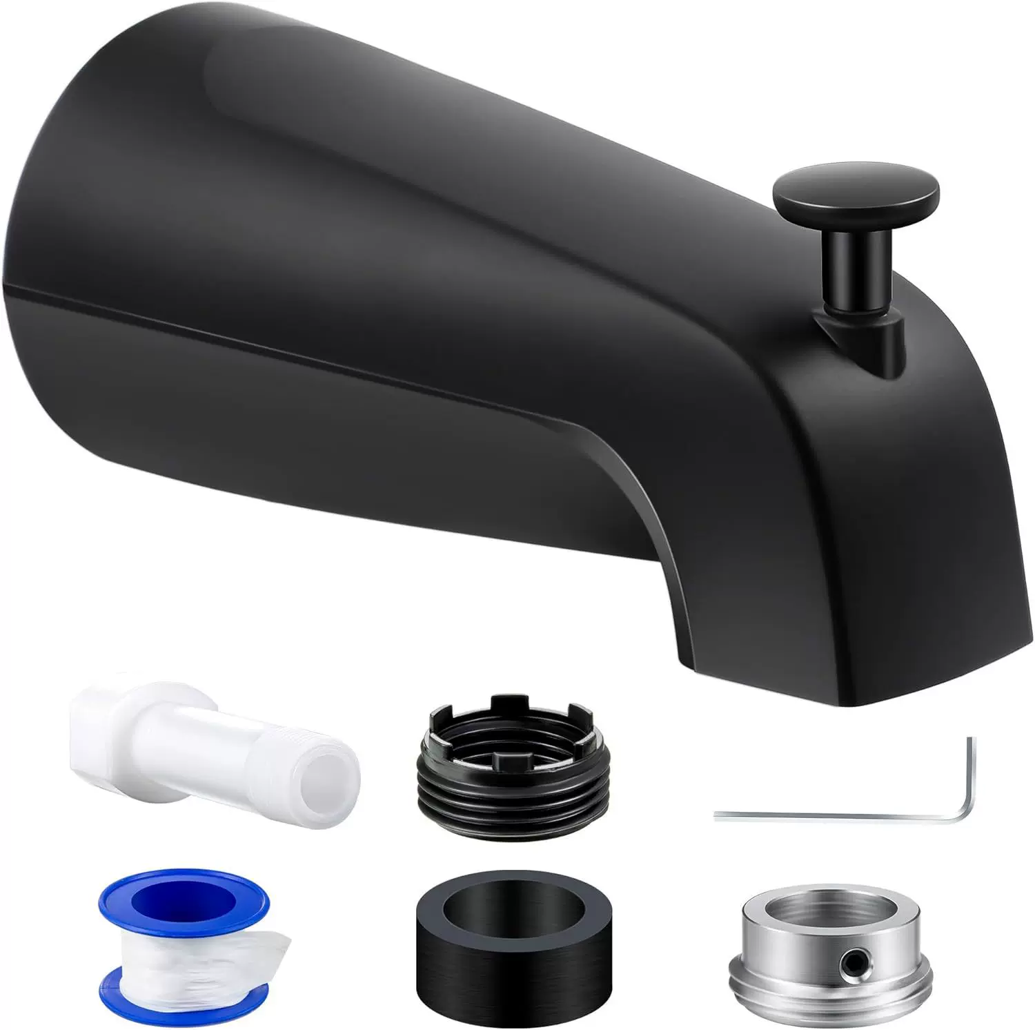 浴缸水龙头入墙式出水口 浴缸出水嘴 浴缸龙头墙出浴缸淋浴龙头