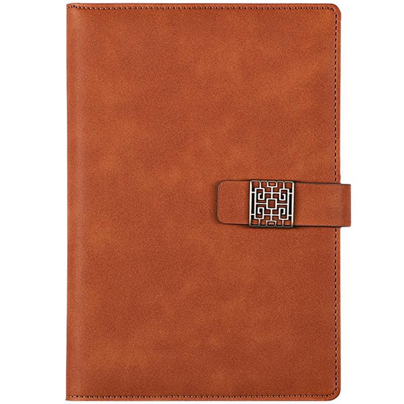 Cuaderno de negocios de dos piezas caja de regalo al por mayor estilo retro diario A5 oficina de negocios Bloc de notas traje de regalo