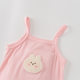 Newborn Clothes Class A Summer Thin Boyboy and Girls Baby One-piece Clothes Super Cute Princess Style Outgoing Sling Bag Fart Clothes