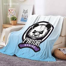 热海家纺 动物图标小图标跨境外贸家纺毛毯保温毯3D数码印花外贸