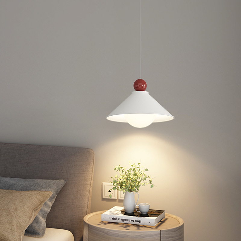 Nordic Style Bedside Small Chandelier,Creative Bar Chandelier,Adjustable LEDBackground Wall Decoration Chandelier