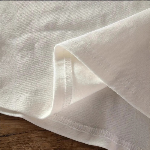 Women's Summer Spring Clothing, Short-Sleeve Round Neck Casual Top, Bowknot Print T-Shirt