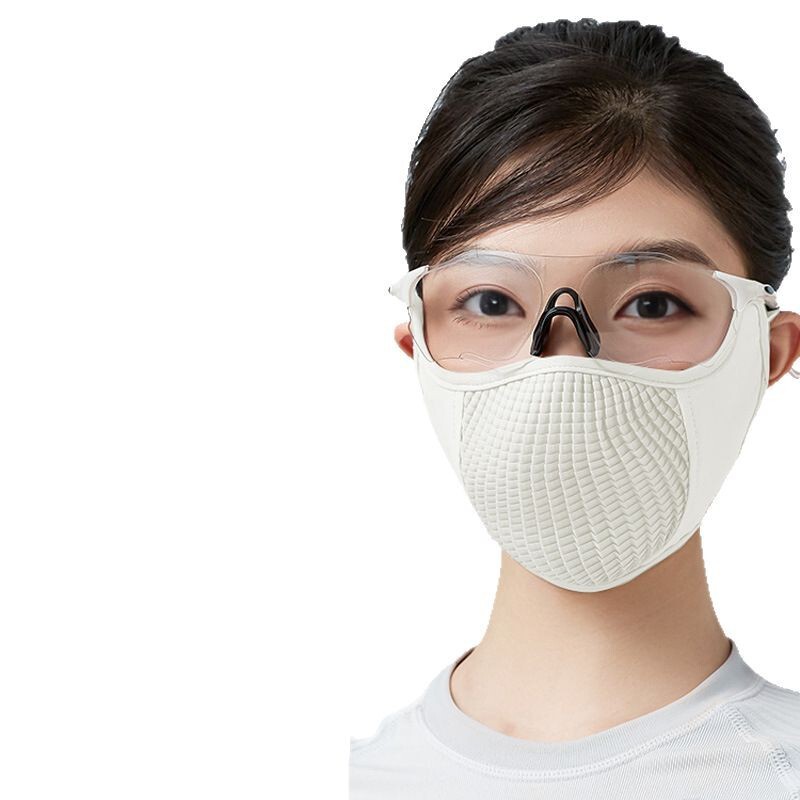 夏季骑行透气防晒口罩护眼角女防紫外线遮阳户外透气跑步骑车面罩|undefined