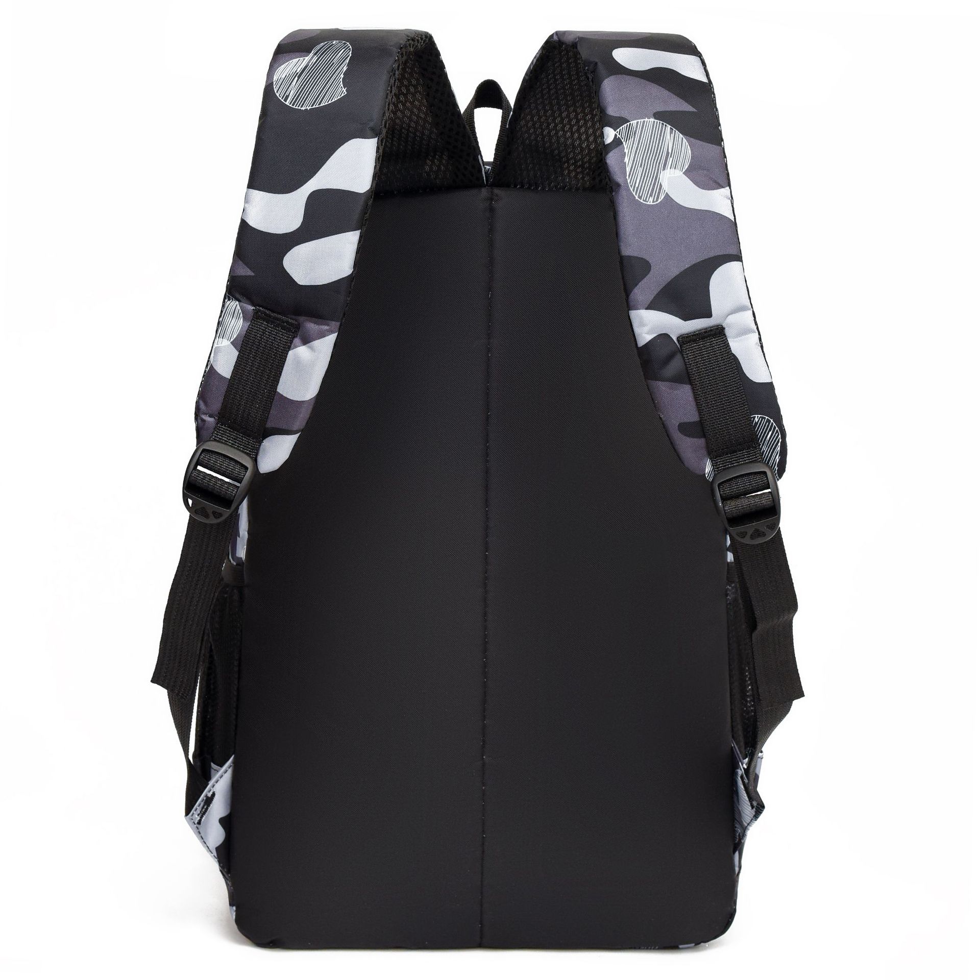 2024 nueva mochila casual de todo fósforo para estudiantes de secundaria y preparatoria de gran capacidad 15,6 pulgadas computadora reducción de carga mochila escolar al por mayor