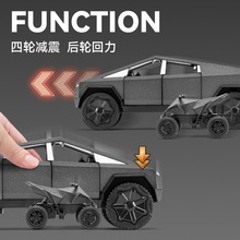 车致24992盒装皮卡房车1/24仿真儿童声光回力合金车模型玩具批发