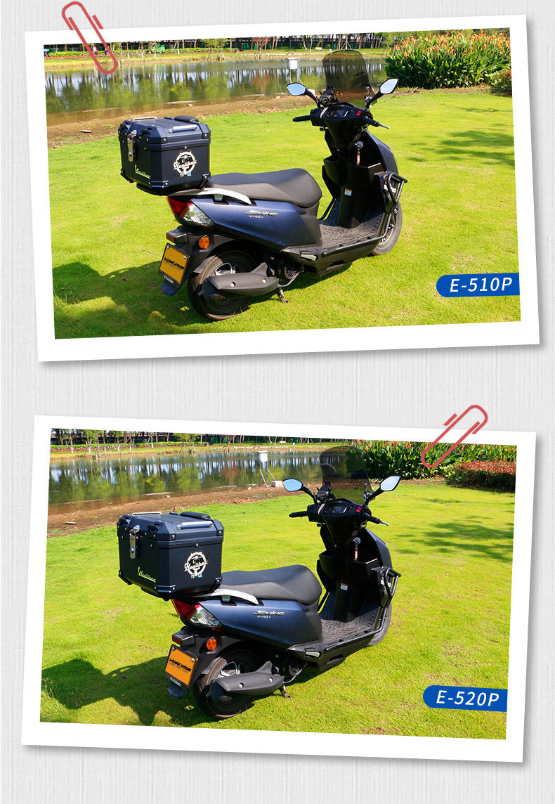 Wanlihao is suitable for Suzuki UY125 motorcycle tail box, large-capacity trunk, electric vehicle rear tail box, storage box