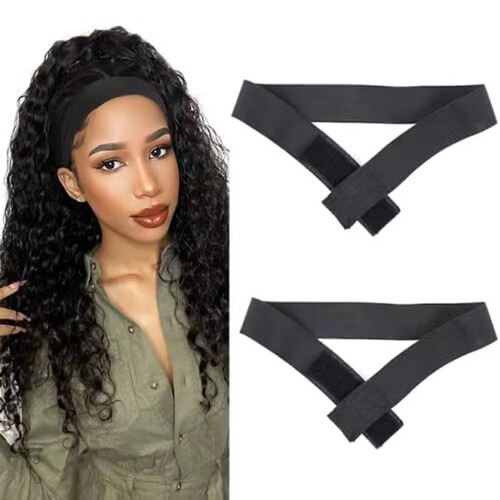 Amazon Bestseller: Pink Wig Headband with Elastic Band & Adjustable Velcro Strap