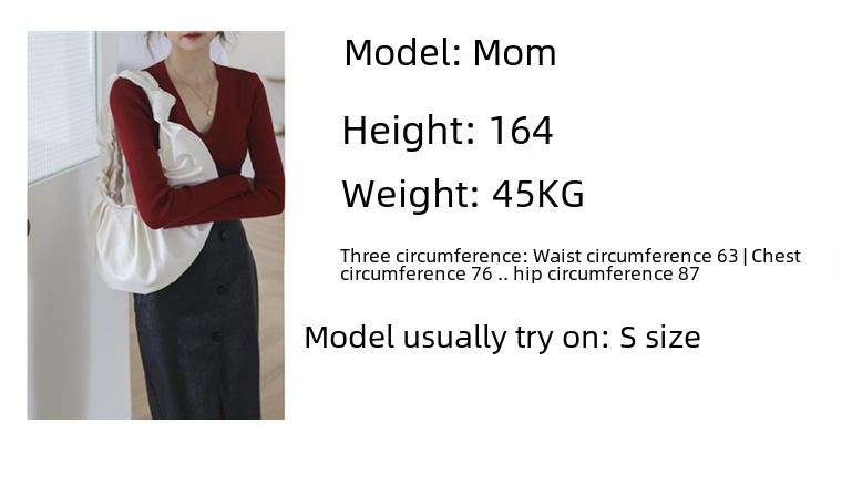 7065 Summer New Arrival French Style Retro Off-white V-neck Flying Sleeve Slim-fit Slimming Cool Breathable Short-sleeved T-shirt for Women