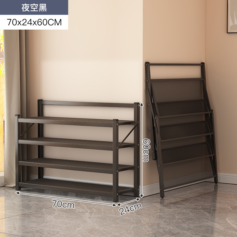 Estantes extremadamente estrechos Estantes multicapa Estantes de piso plegable Estantes de hierro forjado Estantes de almacenamiento Sala de estar Balcón Dormitorio Estantería corta