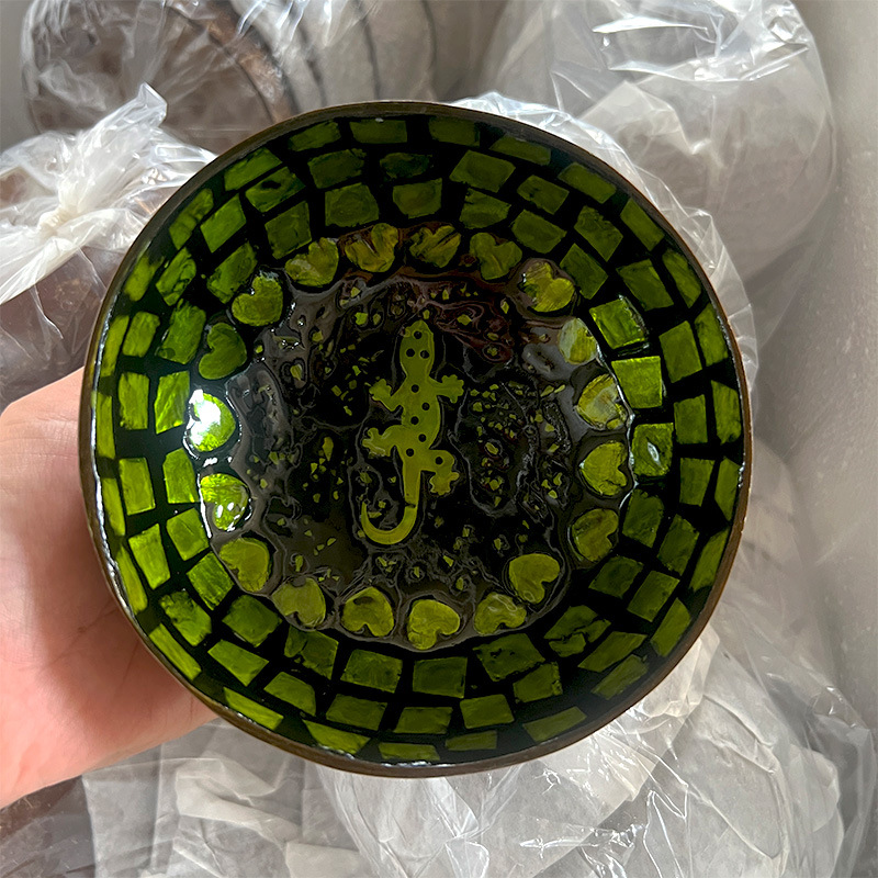 녹색 도마뱀붙이 모델