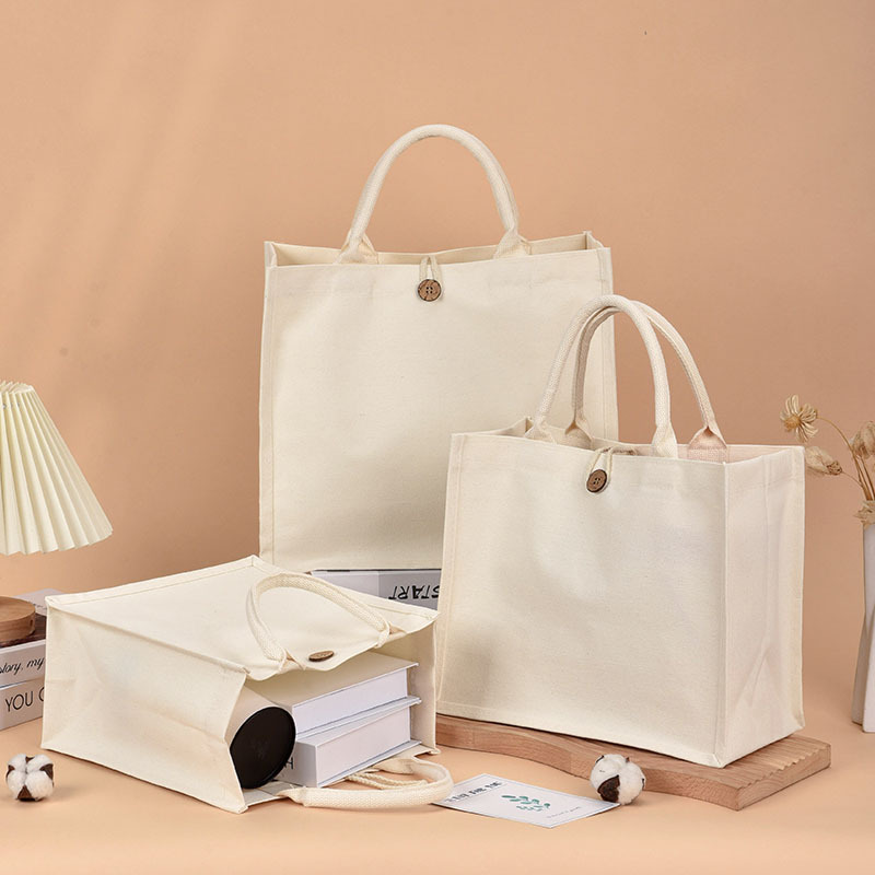 Bolsas de lona tridimensionales bolsas de bolsa personalizadas con película gruesa bolsas de compras de mano bolsas de regalo personalizadas logotipo imprimible