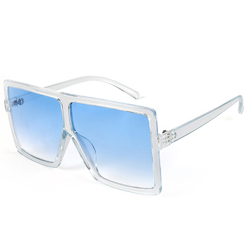 Foreign trade cross-border large frame square sunglasses European and American fashion trend sunglasses for men and women 16009