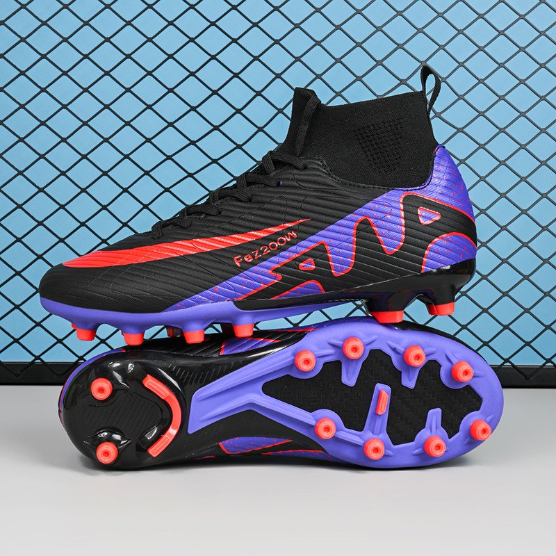 Botas de fútbol transfronterizas, nuevos zapatos deportivos de competición de corte bajo para niños y niñas, zapatos de entrenamiento de césped para estudiantes al por mayor