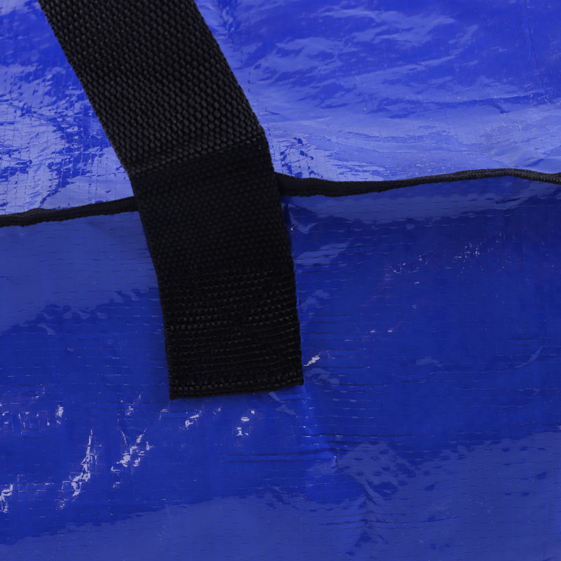 Fabricante de origen comercio electrónico transfronterizo bolsa de almacenamiento de PE azul real bolsa de almacenamiento de ropa bolsa de mudanza bolsa de embalaje en stock