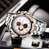 Fashionable watch strap stainless steel, quartz watches, wish