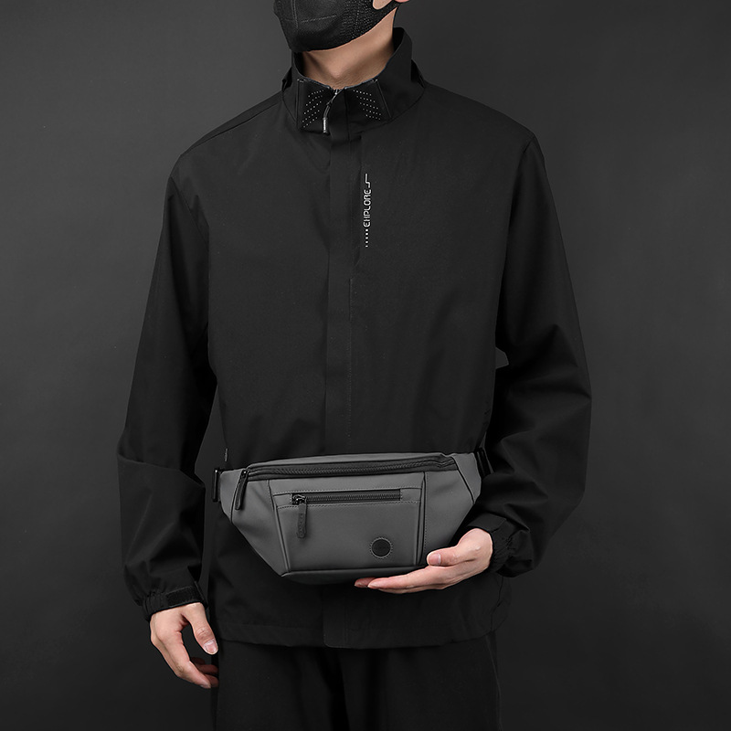 Wepower nuevos hombres bolsa de pecho diario deportes al aire libre bolsa de mensajero todo partido hombro pequeño bolso de hombro casual bolso de la cintura