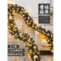 门头加密圣诞节豪华花环