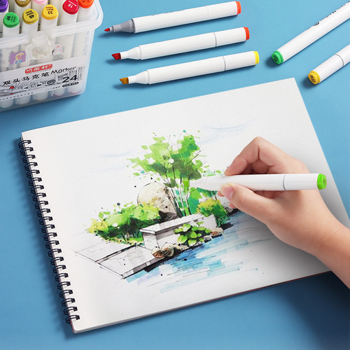 A4 A5 Art Student Marker Drawing Sketch Drawing Pad Cartoon Empty Marker Dedicated Drawing Book