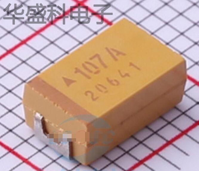 TPSD107K010R0065 描述 100uF(107) ±10% 10V 钽电容器