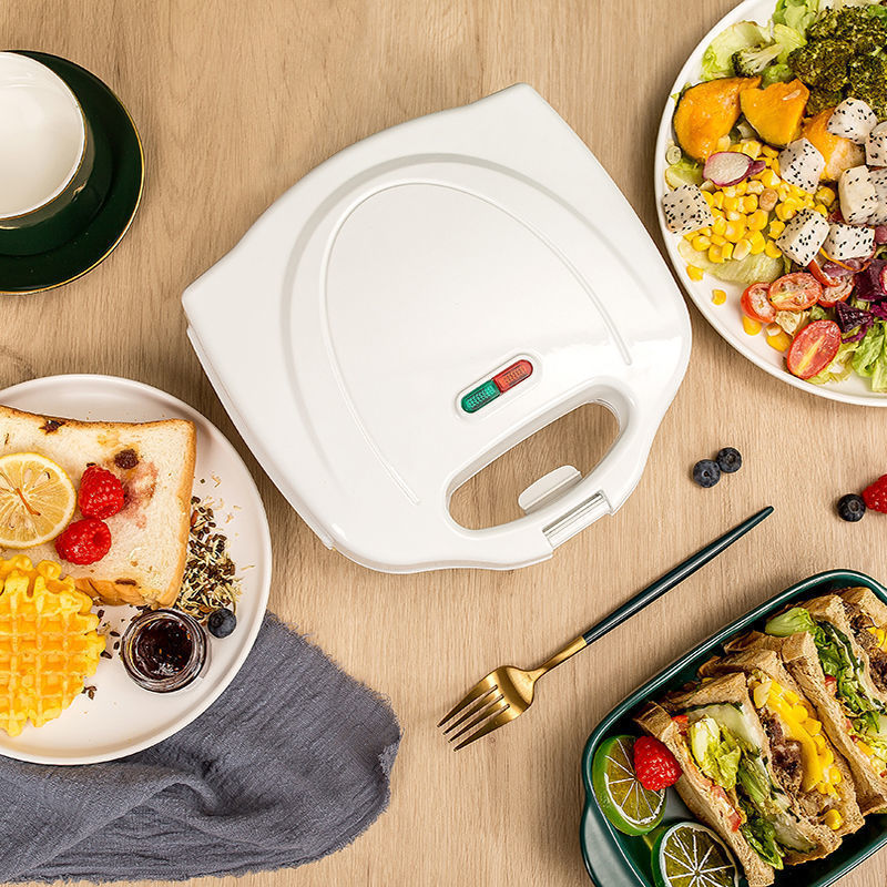 Breakfast Machine Multifunctional Household Sandwich Machine Large Capacity Deepened Toaster Student Family Convenient and Nutritious Double Plate