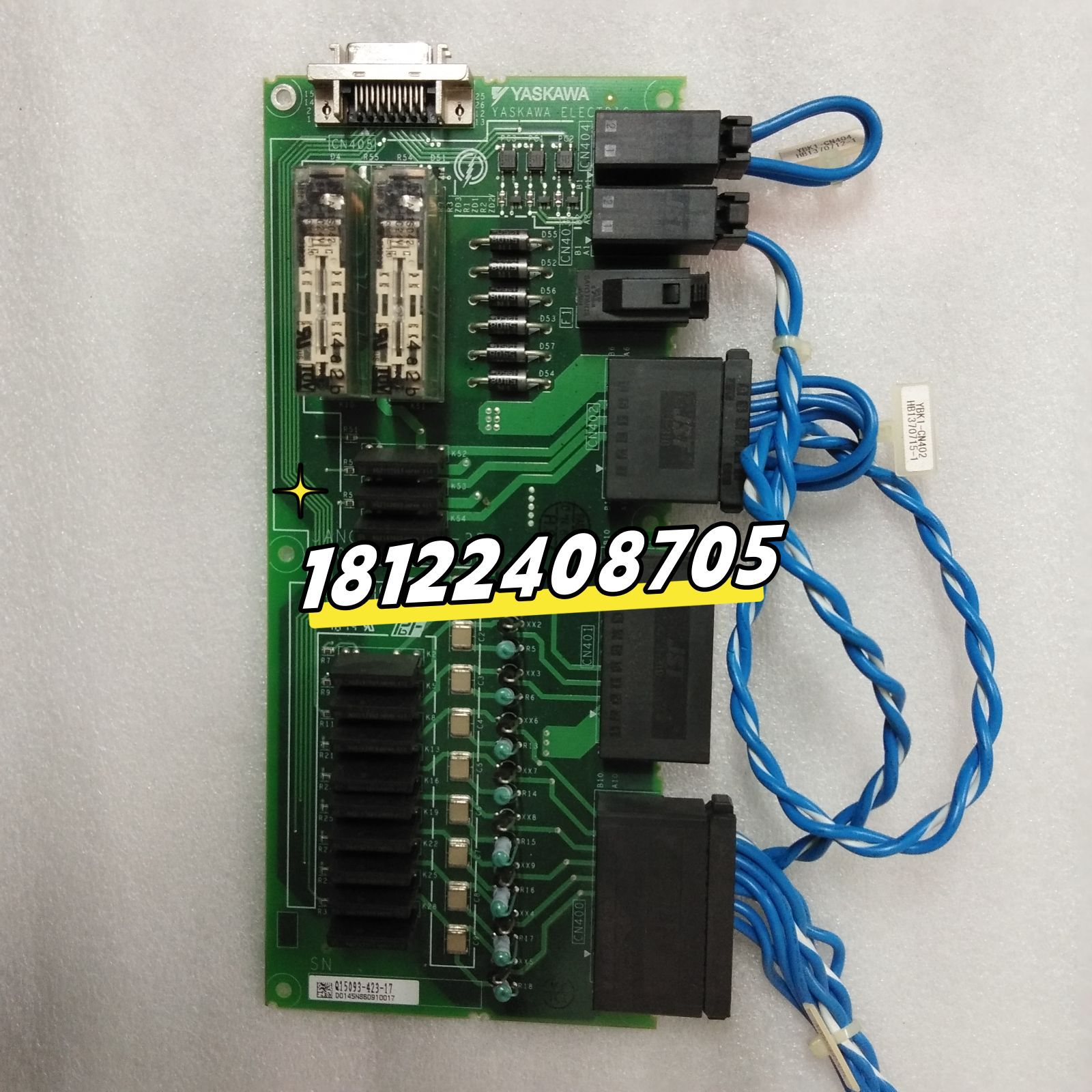 安川机器人抱闸控制基板 JANCD-YBK21-3E维修议价