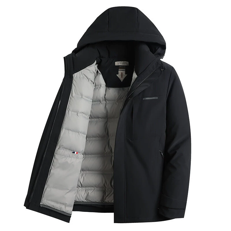 Мужчины молодого и среднего возраста осенний и зимний отдых бизнес холодный три в одном