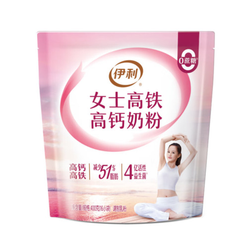 Yili Ms. High Calcium High Iron Milk Powder 400g bagged sucrose-free milk powder wholesale