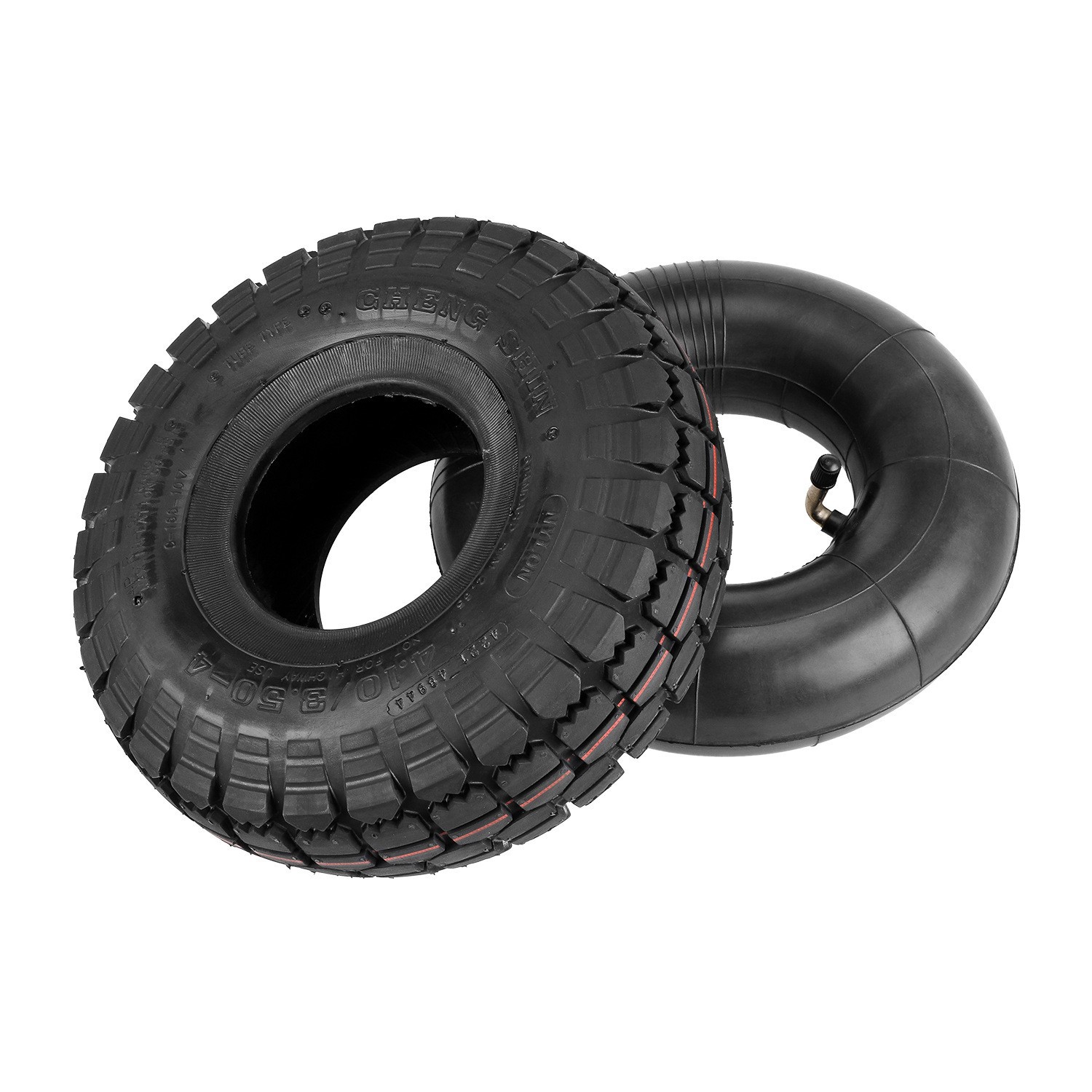 4.10/3.50-4内外胎小推车加厚耐磨跑备用胎电动代步车防滑防刺胎