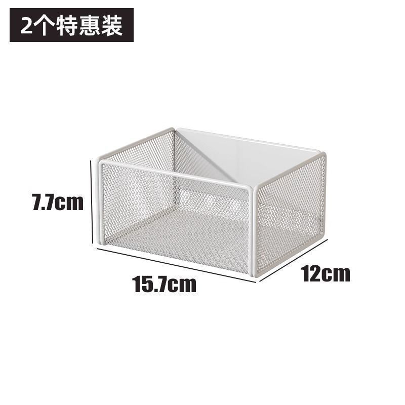 厨房冰箱侧收纳磁吸置物架侧面旁边的架子边缝隙挂篮筐免打孔|undefined