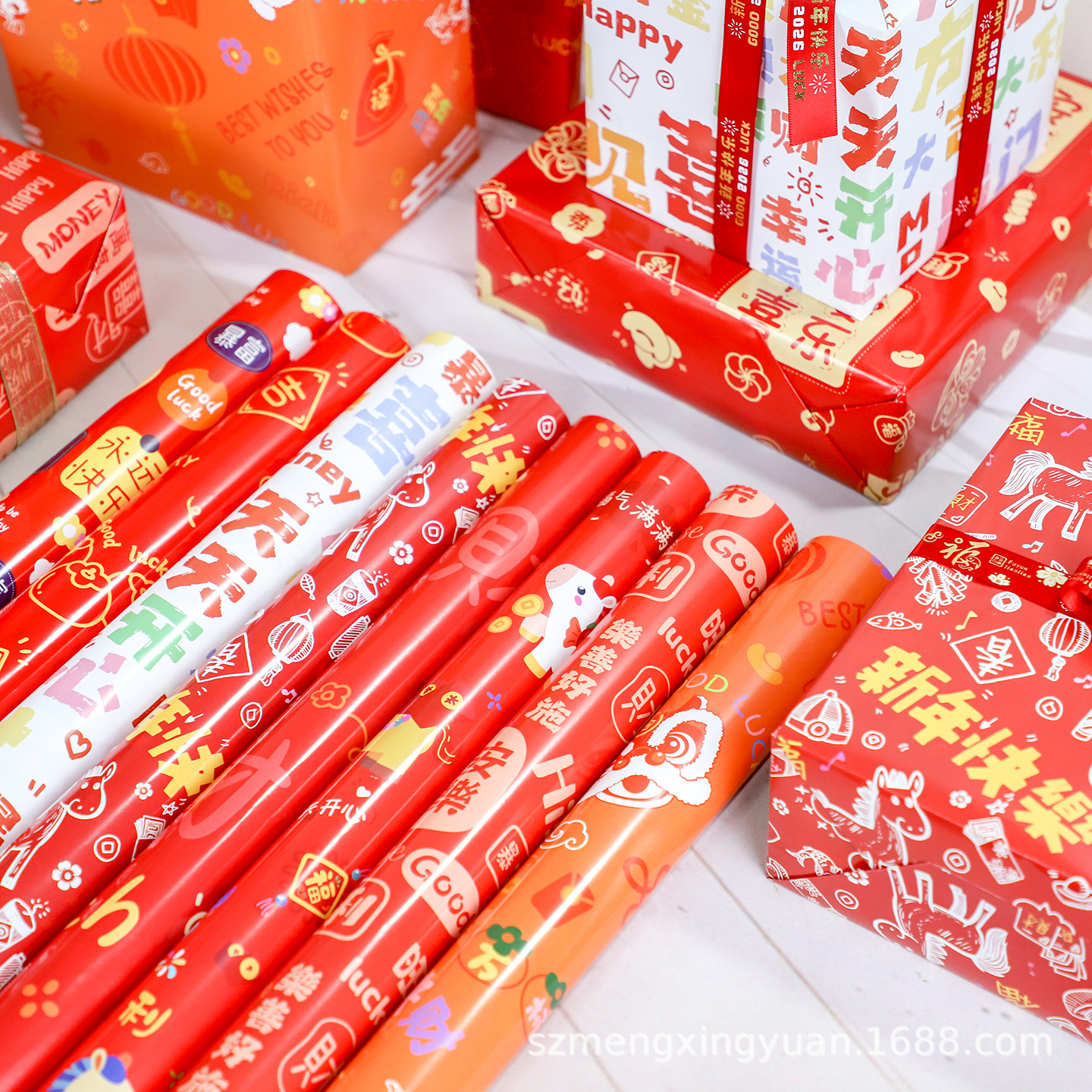 Papel de regalo para productos terminados, en rollo individual, para cajas de regalo de cumpleaños, papel de regalo infantil con dibujos animados para días festivos, papel decorativo