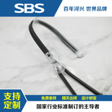 SBS 3号5号TPU普通防水透明银牙尼龙拉链登山服滑雪服冲锋衣 定制