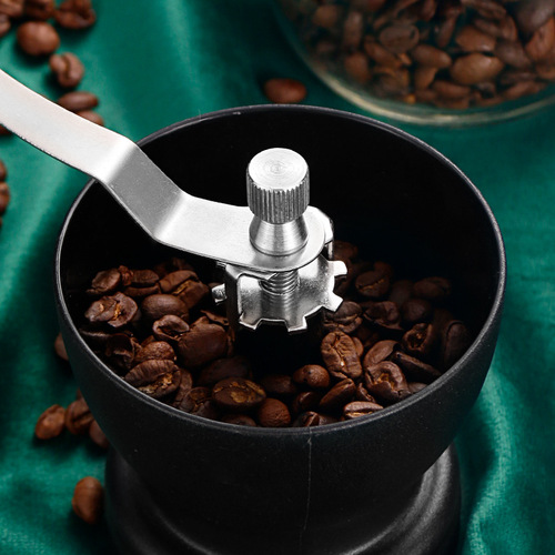 Manual coffee bean grinder hand-cranked bean grinder household portable small hand grinder coffee machine grinder cross-border