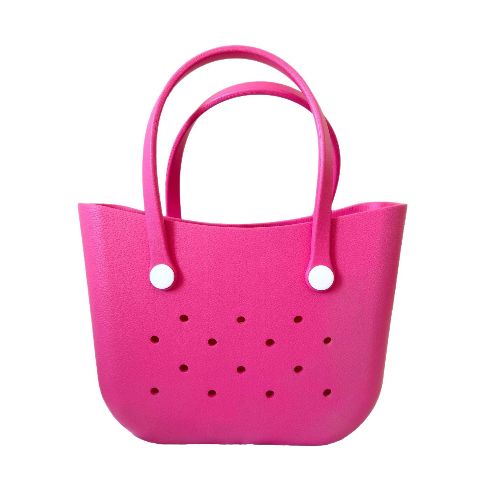 In Stock European And American Popular EVA Hole Bag Handbag Beach Storage Tote Bag