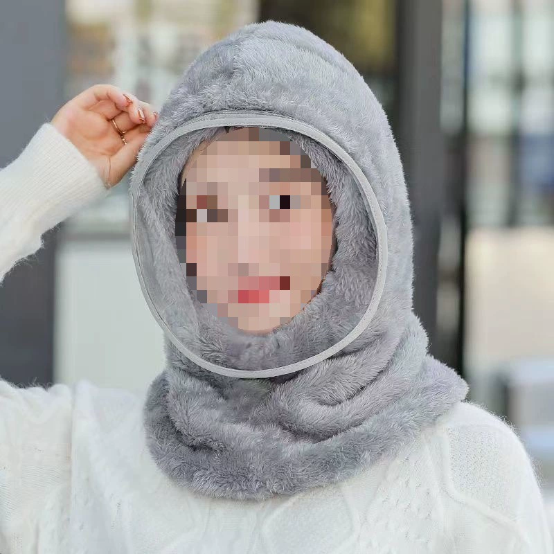 Новый ветрозащитный капюшон кепка для детей зимой ездить на велосипеде на открытом воздухе Баотоу электрический автомобиль прозрачная защитная маска против тумана