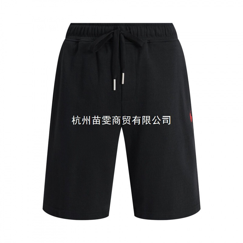 Cross-Border Exclusive Supply of Polo Men's Solid Color Casual Versatile Pure Cotton Golf Sports Beach Workwear Shorts