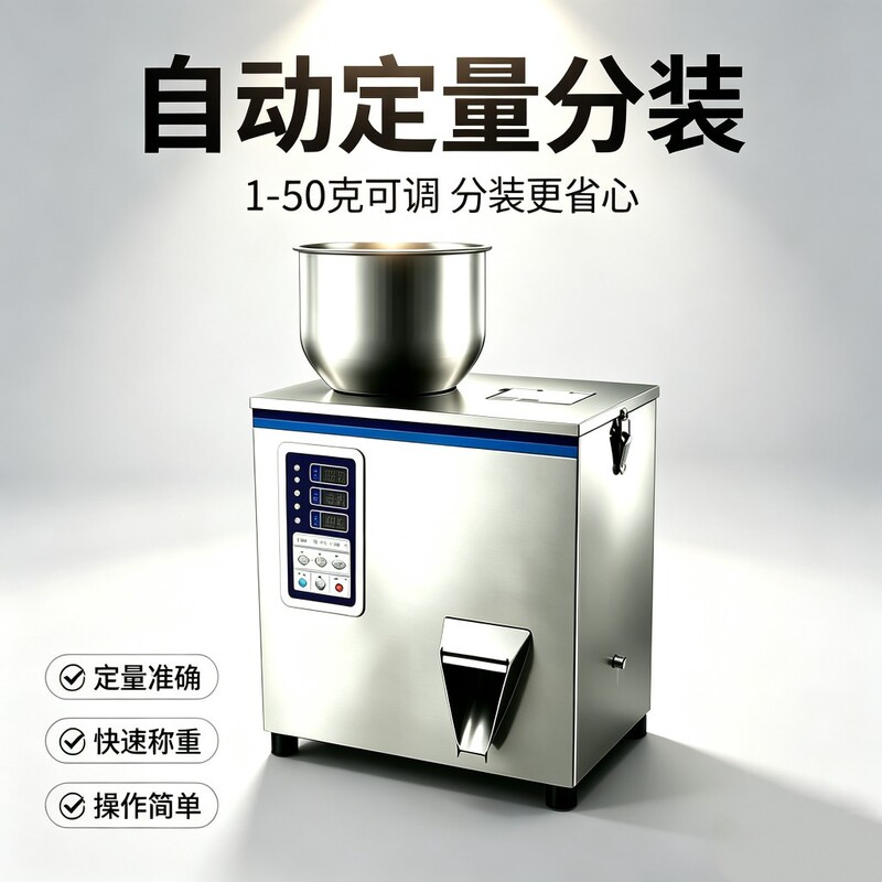 Quantitative filling machine, powder and granule dispensing machine, medicinal powder, seasoning, coffee weighing machine, soybean dispensing machine, packaging machine Quantitative filling machine, powder and granule dispensing machine, medicinal powder, seasoning, coffee weighing machine, soybean dispensing machine, packaging machine