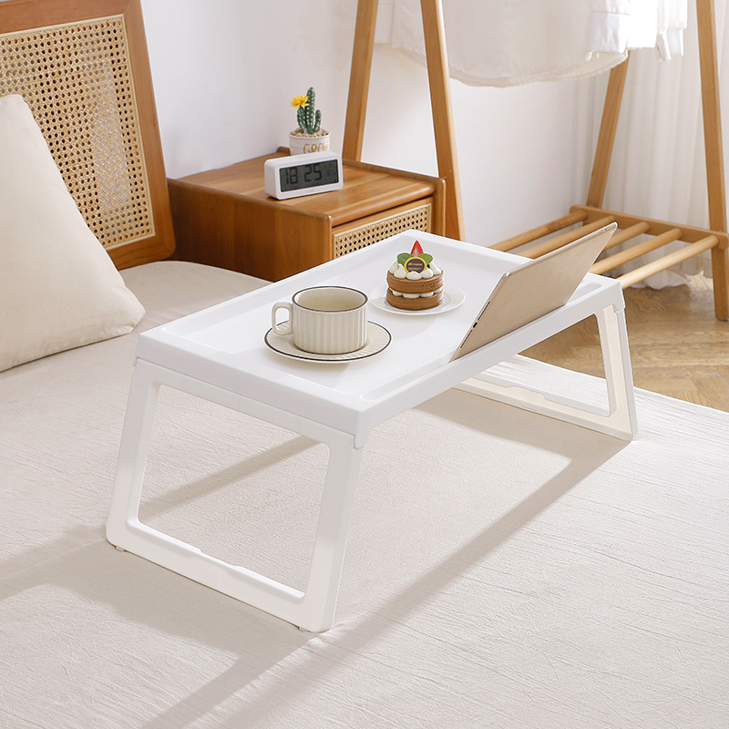 Folding Table Home Bedroom Dining Table Dormitory Study Lazy Folding Bed Small Table Multifunctional Computer Desk